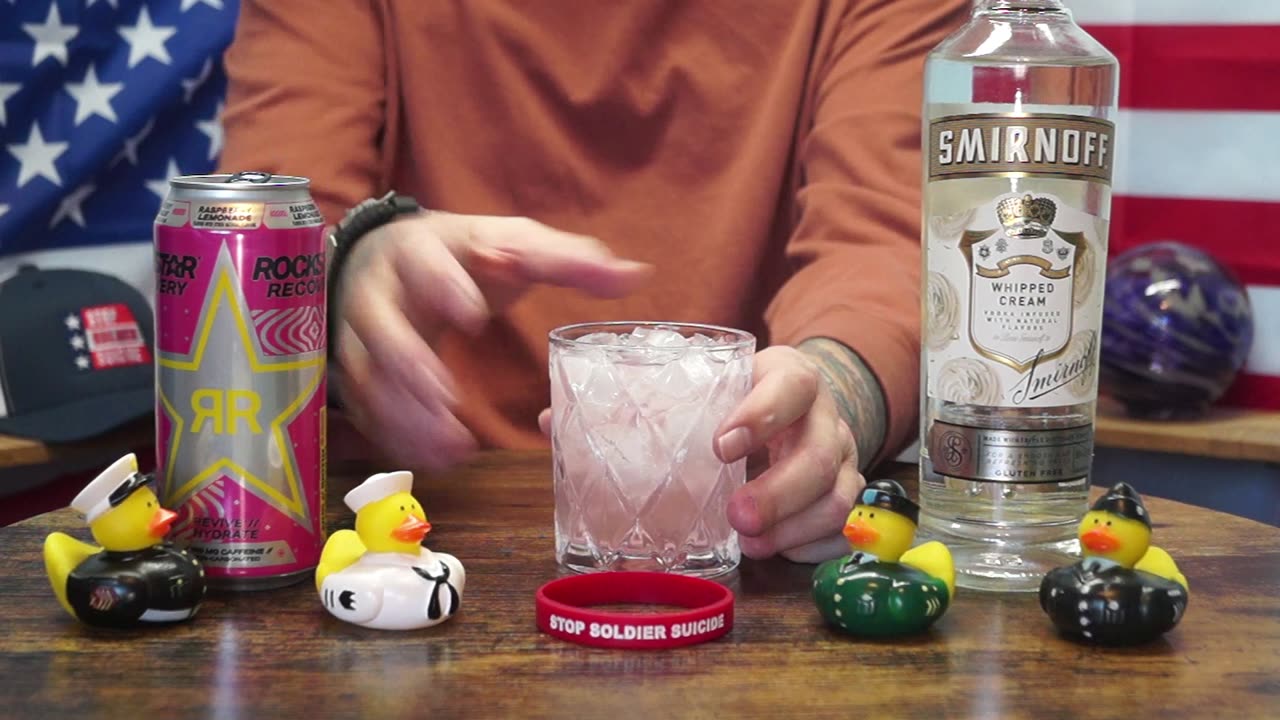 James Bryant - Smirnoff Whipped Cream Vodka & Rockstar Raspberry Lemonade Energy Drink