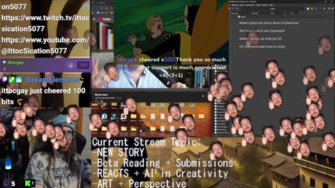 UNBOXING NEW OUTFIT! New Story: Heart of Darkness | Beta Reading + REACTS + Commentary + Writing: Character Weapons | Drawing: Perspective |