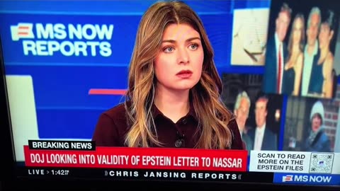 BREAKING⛔️DOJ looking into validity of JEFFERY EPSTEIN letter to Nassar