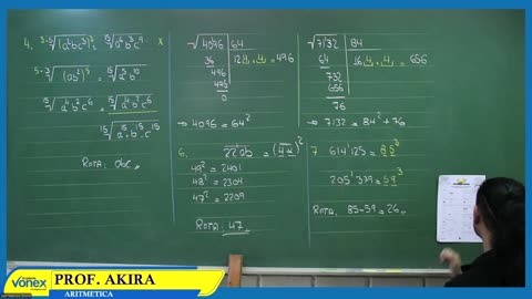 VONEX CICLO MATE 2024 | Semana 20 | Aritmética: Potenciación Radicación