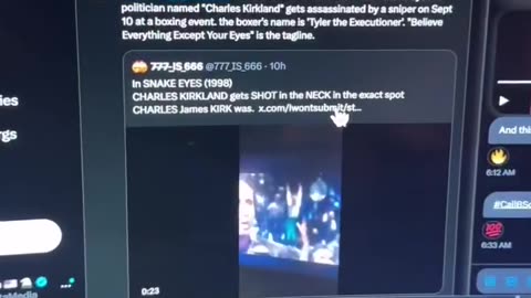 A movie from 1998 with Nicholas Cage has one guy Kirkland assasinated like Charlie 