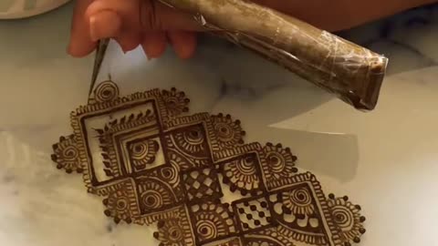 Henna Design Challenge Day-16 | Body Tattoo