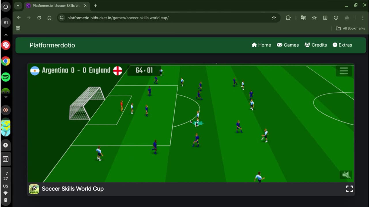 After the half time Argentina lost (SEE WHY) watch the video
