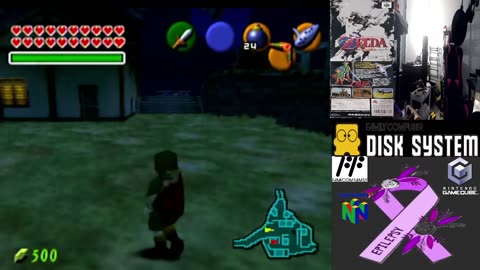 OG N64ニンテンドー64 Legend Of Zelda Toki No Ocarina ゼルダの伝説時のオカリナ[NUS-CZLJ]©1998 任天堂株式会社 Nintendo Co., Ltd.[1998年11月21日]