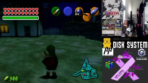 OG N64ニンテンドー64 Legend Of Zelda Toki No Ocarina ゼルダの伝説時のオカリナ[NUS-CZLJ]©1998 任天堂株式会社 Nintendo Co., Ltd.[1998年11月21日]
