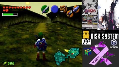 OG N64ニンテンドー64 Legend Of Zelda Toki No Ocarina ゼルダの伝説時のオカリナ[NUS-CZLJ]©1998 任天堂株式会社 Nintendo Co., Ltd.[1998年11月21日]