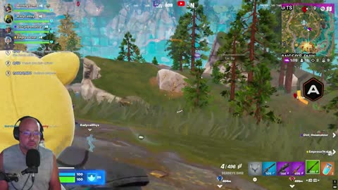 Fortnite with the crew