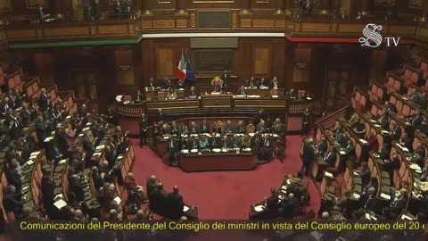 🔴Comunicazioni del Pres. del Consiglio, Giorgia Meloni, in vista del Consiglio eur. del 20/21.3.2025