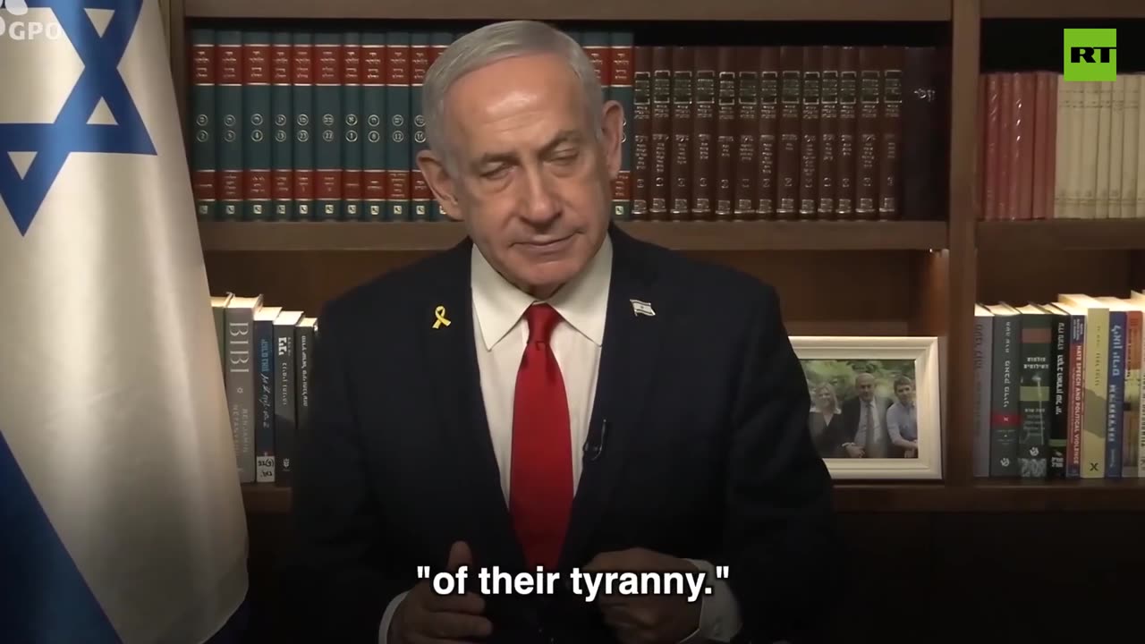 Netanyahu - Gaslighting the World with the crimes of the Synagoge of Satan