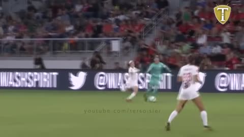 woman sucking in soccer trying to be competitive like men