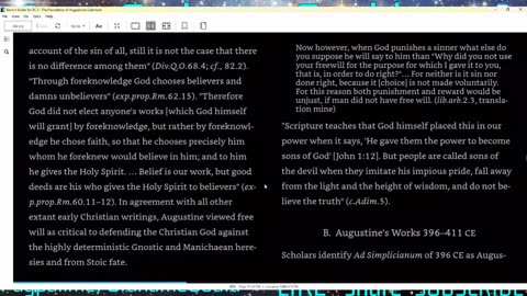 Reviewing "The foundation of Augustinian-Calvinism" by Ken Wilson - Part Three