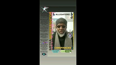 #G13▪︎ALLEGATIONS AND CONSPIRACIES/MEDIA MISINFORMATION▪︎