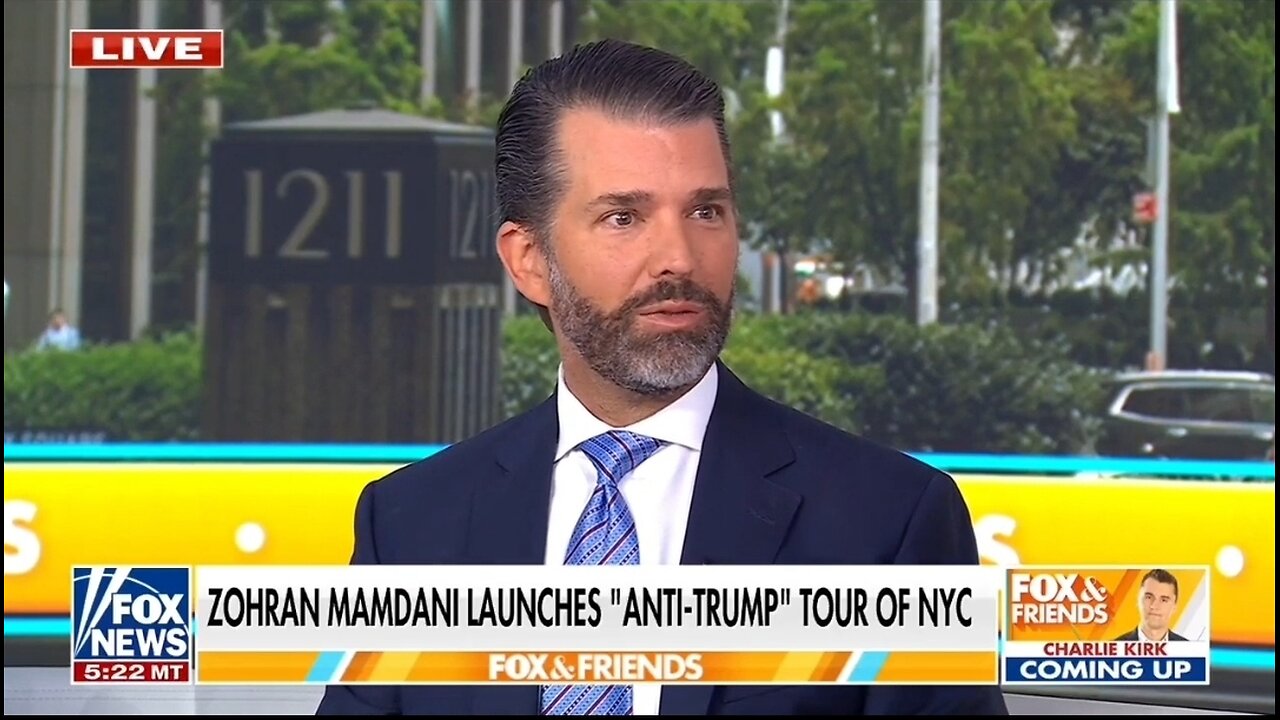 Don Jr: Companies Will Leave NYC Under Mamdani