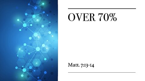 Over 70% - Sunday Service - 3/16/2025