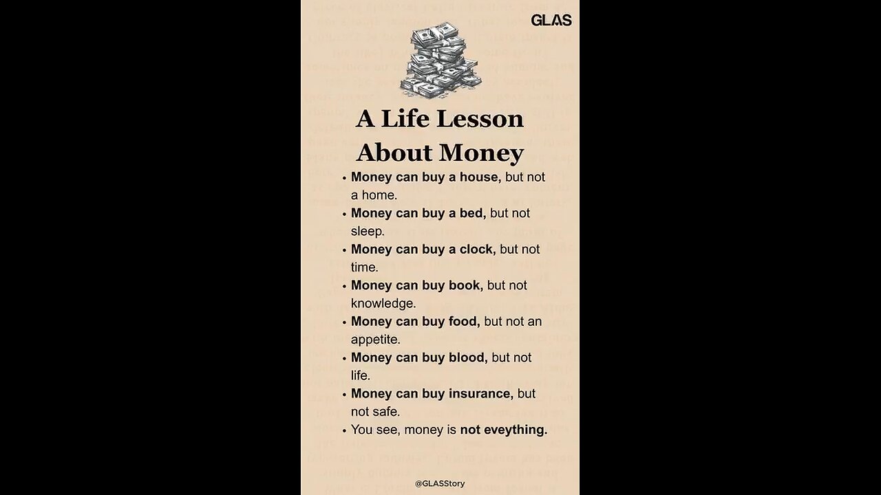 Lesson About Money