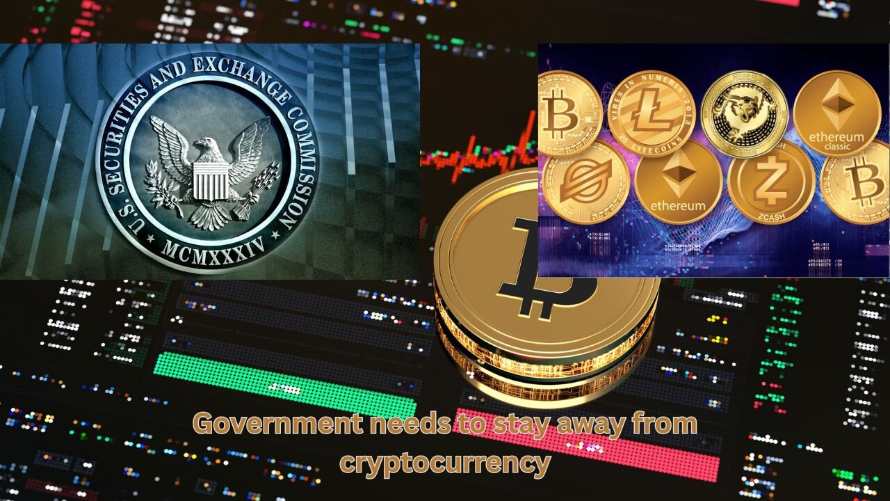 The government neither needs to regulate or buy into cryptocurrency
