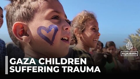 Gaza children's silent trauma: 80% of young people show signs of 'severe trauma'