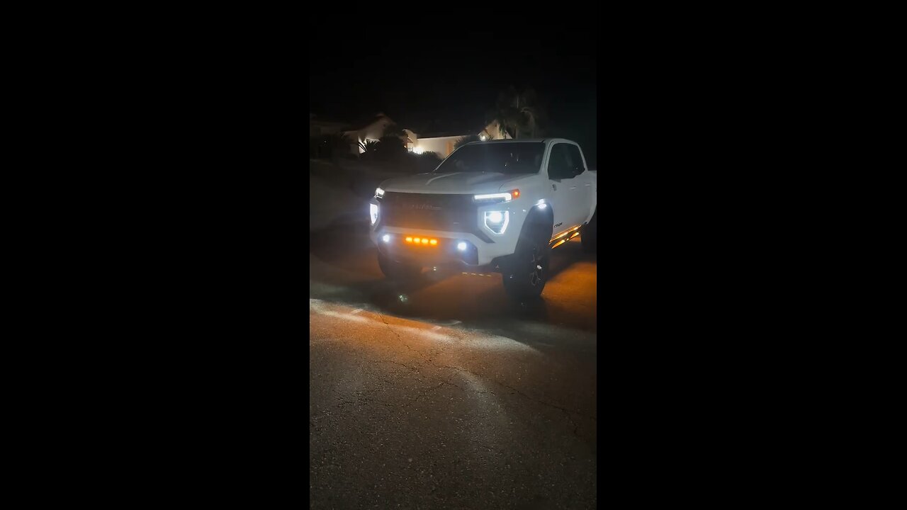 GMC Canyon AT4X Custom DRLs / Trail Lights