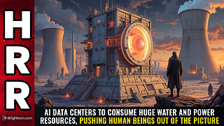 AI data centers to consume HUGE water and power resources...