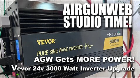 VEVOR 24V 3000 Watt Pure Sine Wave Inverter - Perfect Power for My Shop!