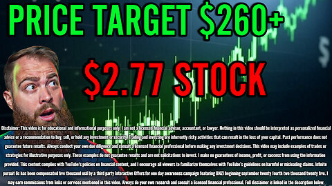 Analysts Predict 13,000% Increase from $2.77 to $260+ on This Penny Stock