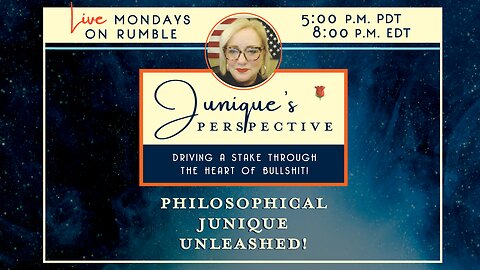 It's Junique's Live Debut on Her New Channel! 4-07-25 Tonight: Philosophical Junique Unleashed!