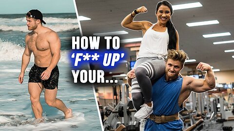 Bear Mode on the Beach Couple's Leg Workout with Steph