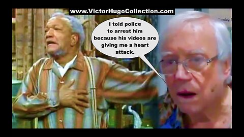 Jim Fetzer Admits Using Heart Attack Card To File Fraudulent Police Report And Sue BitChute Rumble 