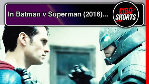 In Batman v Superman (2016), when Batman’s kryptonite gas wears off and Superman’s powers return, yo