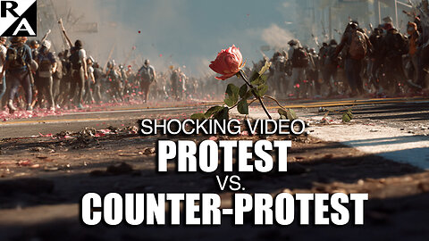 SHOCKING VIDEO: Protest vs. Counter-Protest