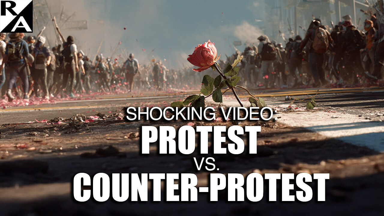 SHOCKING VIDEO: Protest vs. Counter-Protest