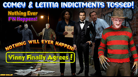 Comey & Letitia Indictments Tossed! Nothing Ever FN’ Happens! Nothing Will Ever Happen! Convinced!
