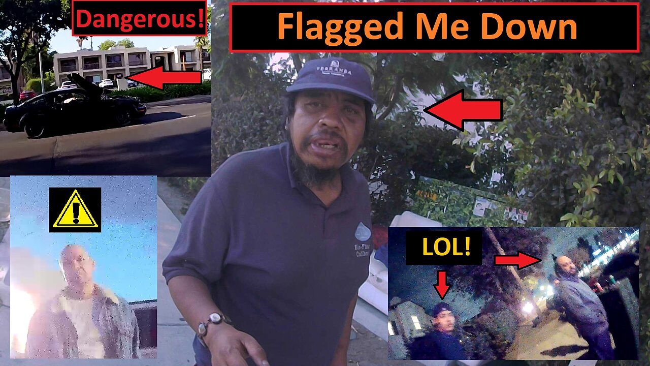 Stranger Flags Me Down Again And Random Bodycam Footage