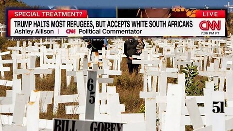 Watch: CNN mouthpiece Ashley Allison go on racist tirade against South Africans escaping genocide