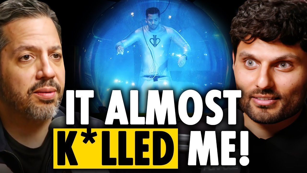 David Blaine- It Almost Klled Me! THIS Is The Scariest thing I've ever done