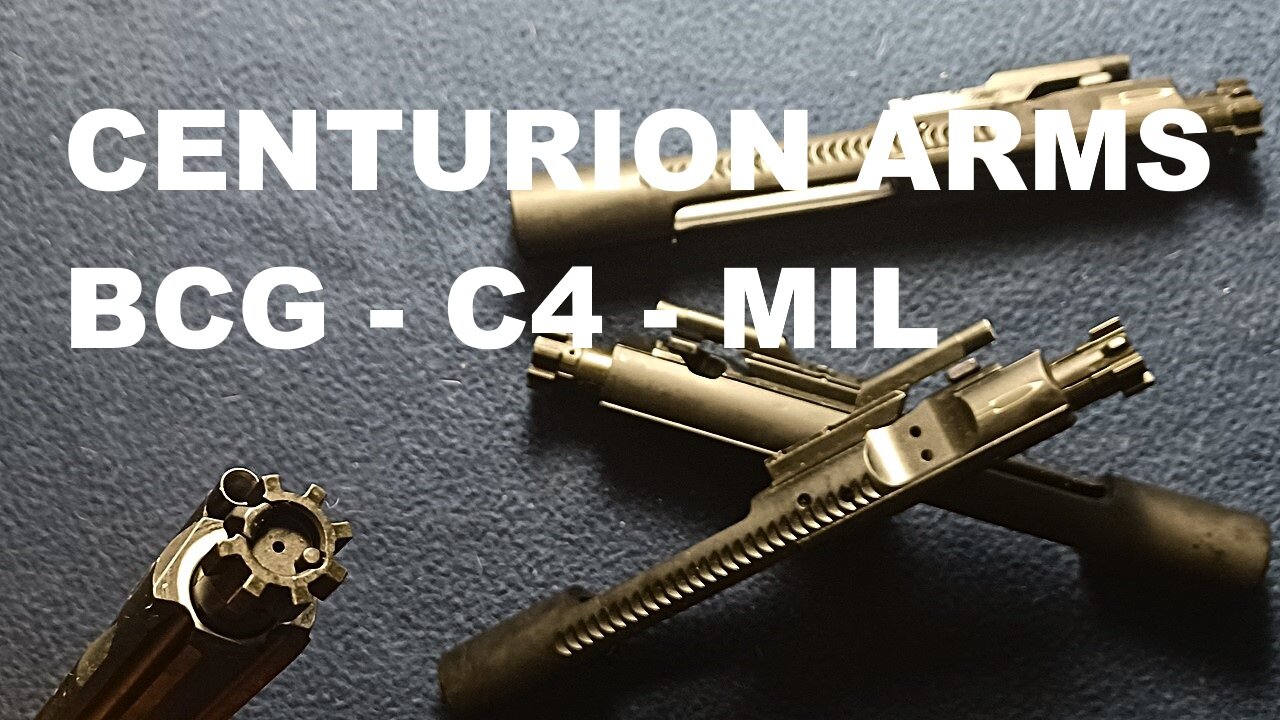 CENTURION ARMS, Bolt Carrier Group- MIL Spec, BCG-C4-MIL