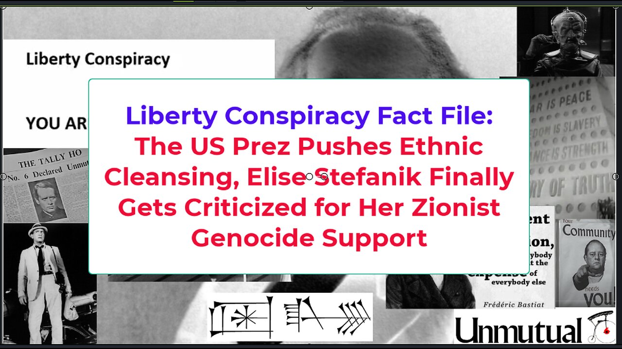 Liberty Fact File: Trump Continues To Back Genocide, Stefanik Gets Booed