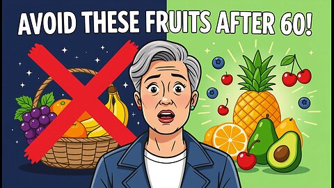 4 Fruits You MUST Avoid After 60 (They’re Aging You!) & 4 to Eat Daily for Youthful Energy