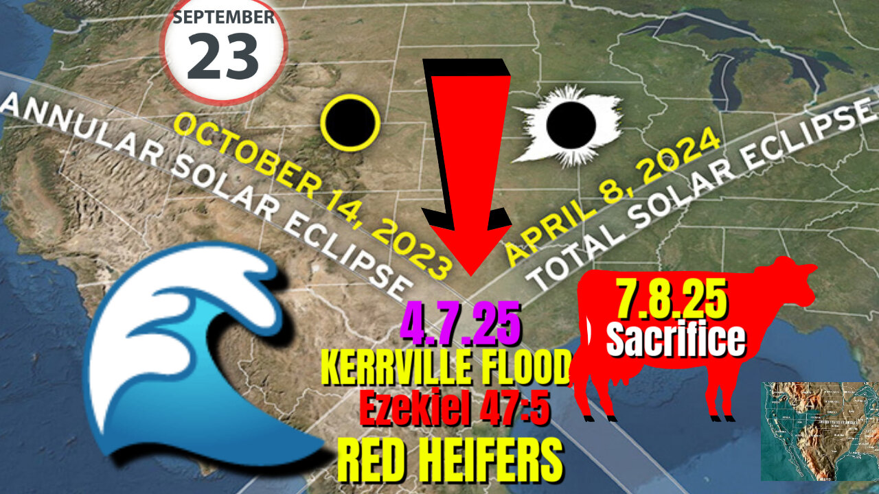 Kerrville Tx Flood and the Red Heifers Connection Changes Everything #redheifers #israel #texas #revival #flood #rumblerant #rumbletakeover #trump #gaming #maga #christian #JESUS #GOD #church #kerrville