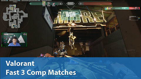 Fast 3 Comp Matches | Competitive 3W-0L | Valorant