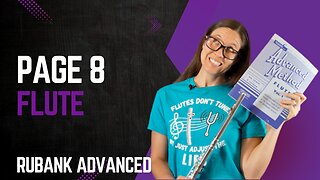 Rubank Flute Vol 1: F Major Scale & Articulations (Page 8)