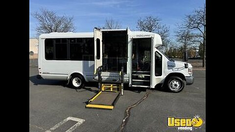 2017 Ford E-450 Non-CDL Shuttle Bus with Wheelchair Lift for Sale in New York!
