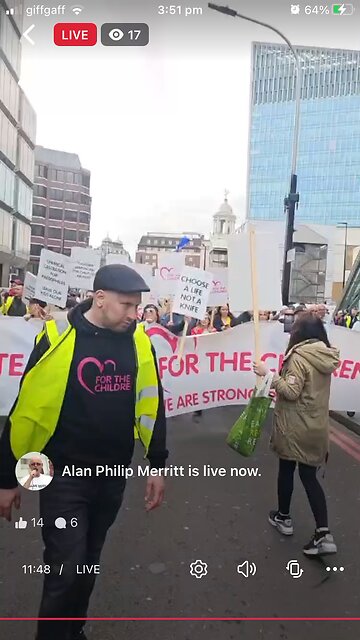 UK protest : Protect Children London 22/03/2025