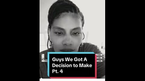 America: We Have A Decision to Make