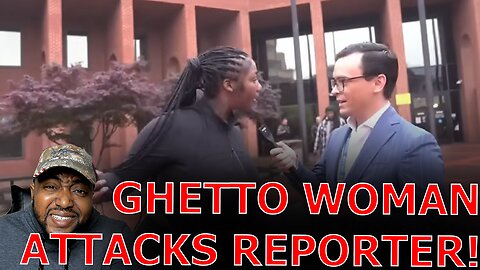 High Calorie Ghetto Woman Attacks Investigative Reporter CONFRONTING Her On Home Stealing Scam!