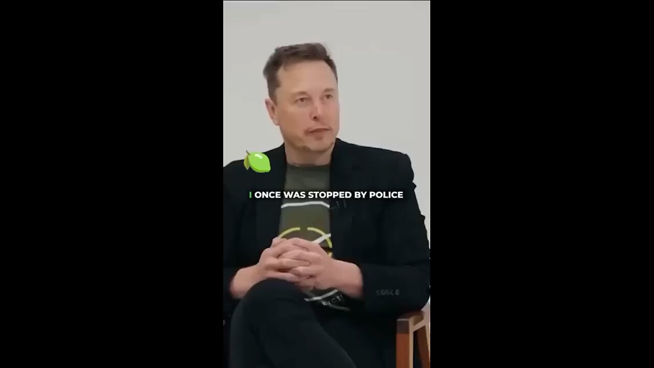 ELON MUSK TALKS ABOUT BEING STOPPED BY THE POLICE !!!!!!!