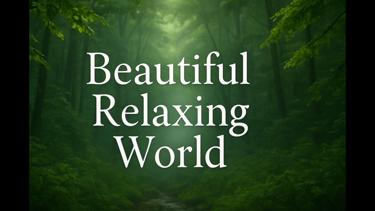 Beautiful Relaxing World | Nature Sounds for Sleep, Meditation & Stress Relief