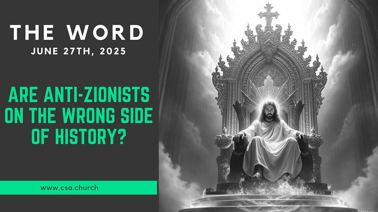 Are anti-Zionists on the wrong side of history?