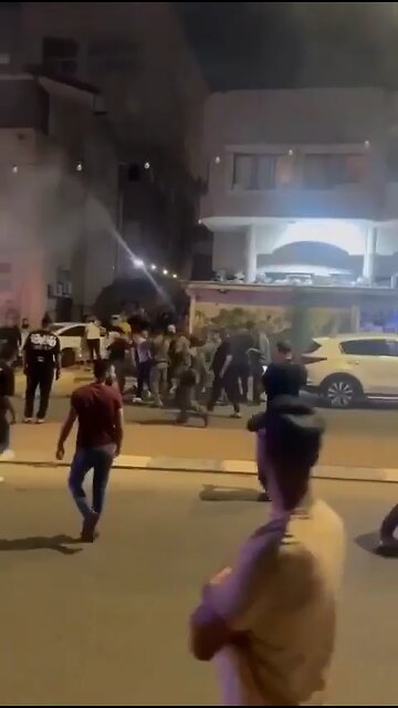 CIVIL UNREST IN ISRAEL: Clashes between police and residents in Tel Aviv