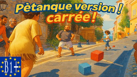 SQUARE PÉTANQUE IN FRANCE (fr-en)